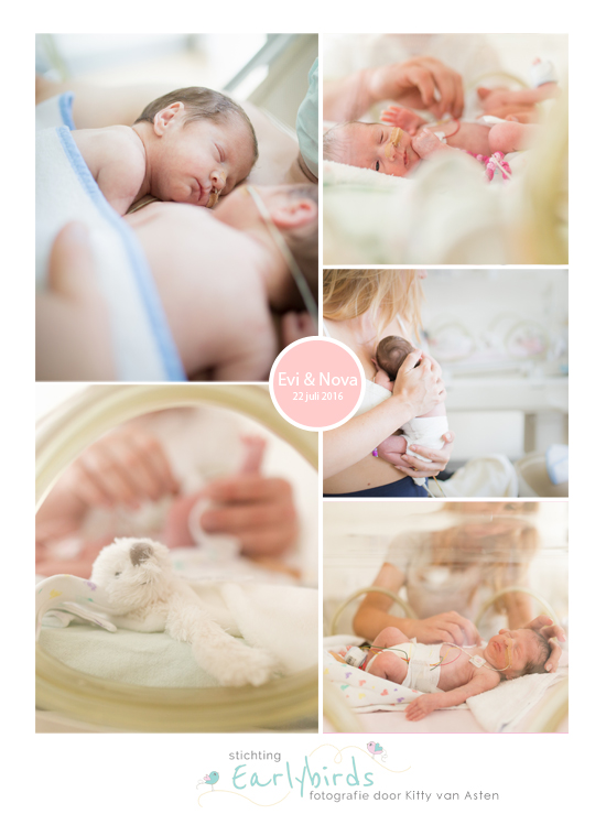 Evi & Nova prematuur geboren 30 weken borstvoeding tweeling