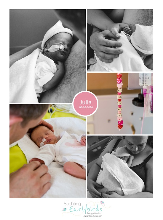 Julia prematuur geboren 34 weken