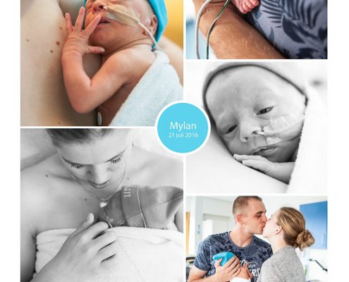 Mylan prematuur geboren met 31 weken en 6 dagen couveuse, buidelen, borstvoeding, sonde