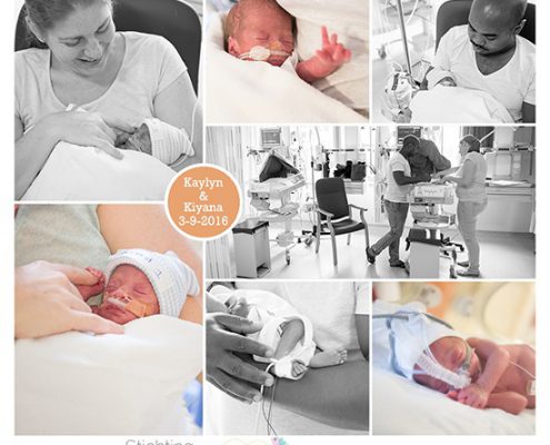 Kaylyn en Kiyana prematuur geboren met 30 weken, WKZ, Flevo ziekenhuis CPAP couveuse