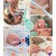 Julian prematuur, geboren met 32 weken, weeenremmers, longrijping, stuitligging couveuse
