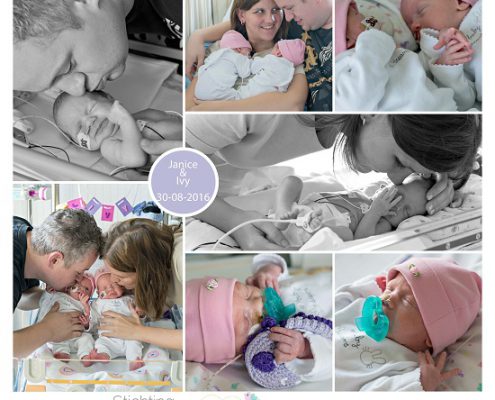 Ivy en Janice prematuur geboren met 33 weken Catharina ziekenhuis