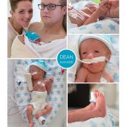Dean prematuur geboren met 29 weken en 2 dagen