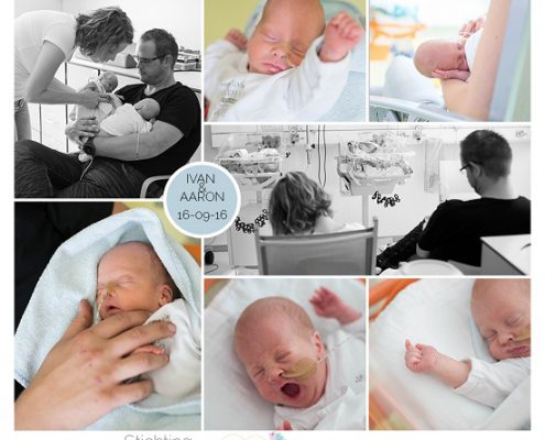 Ivan & Aaron prematuur geboren met 31 weken en 5 dagen Martini ziekenhuis