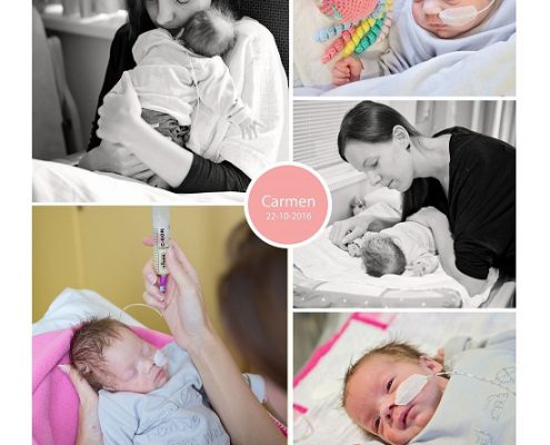 Carmen prematuur geboren met 27 weken Radboud ziekenhuis