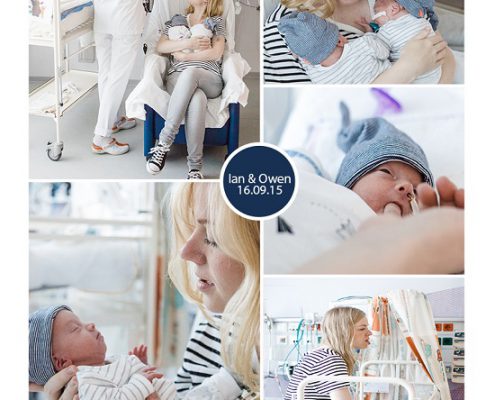 Ian & Owen prematuur geboren na 33 weken en 3 dagen, sondevoeding, borstvoeding, JKZ