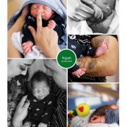 Nyjah prematuur geboren met 32 weken, CTG