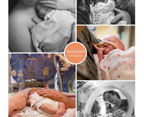 Josephien prematuur geboren met 26 weken, zwangerschapsvergiftiging, longrijping, hoge bloeddruk, vlokkentest, eiwitten, HELLP, hersenbloeding, spoedkeizersnede, couveuse, CPAP