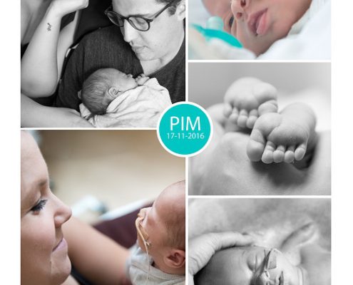 Pim prematuur geboren met 32 weken en 6 dagen, Amphia ziekenhuis