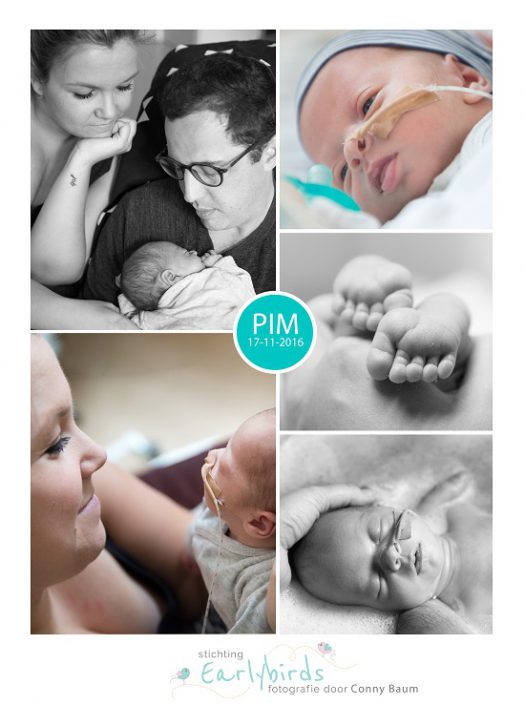 Pim prematuur geboren met 32 weken en 6 dagen, Amphia ziekenhuis