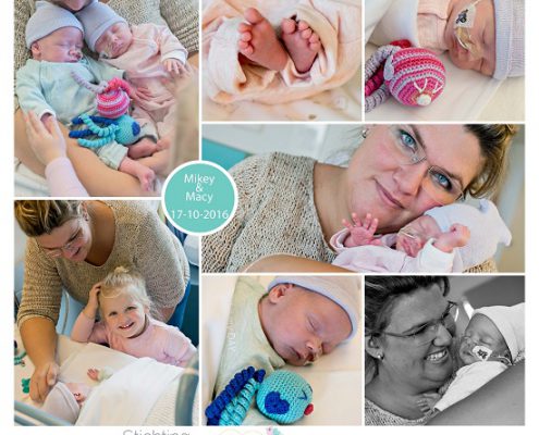 Mikey & Macy prematuur geboren met 31 weken en 6 dagen, Catharina ziekenhuis