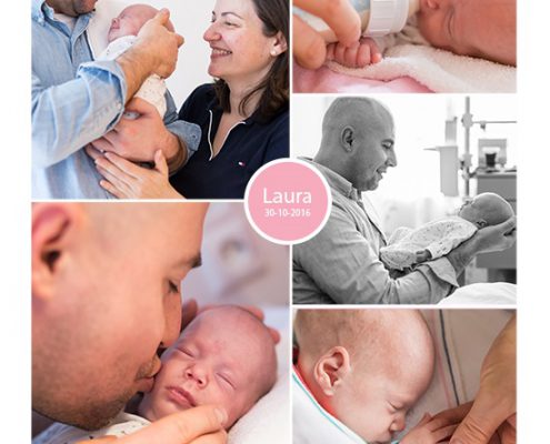 Laura prematuur geboren met 28 weken, groeiachterstand, NICU, sondevoeding, MMC Veldhoven