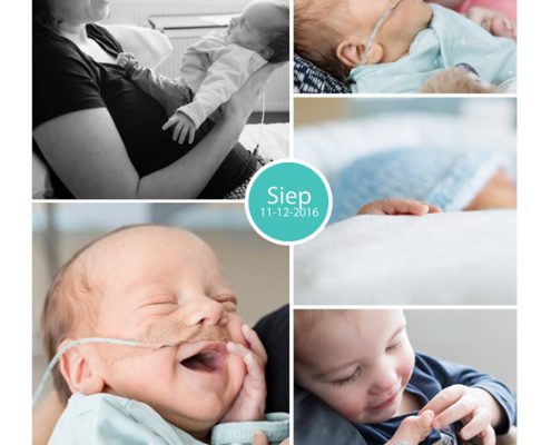 Siep prematuur geboren met 32 weken en 6 dagen, spoedkeizersnede, Laurentius ziekenhuis Roermond