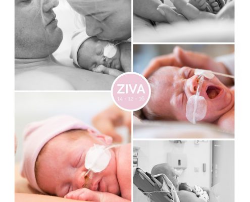 Ziva prematuur geboren met 30 weken, pre eclampsie, keizersnede, NICU, CPAP, Ronald McDonaldhuis