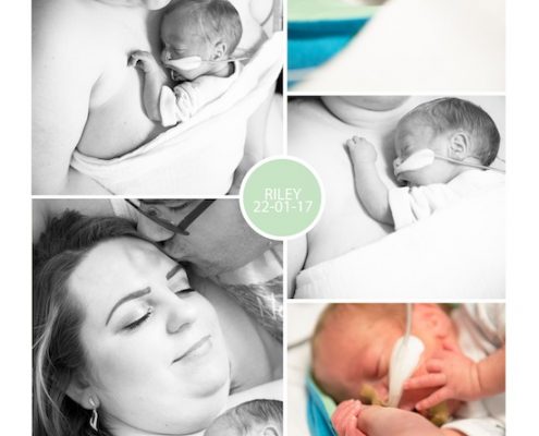 Riley prematuur geboren met 28 weken, LUMC, spoedkeizersnede