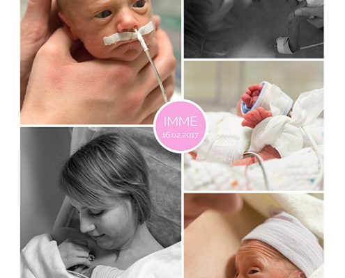Imme prematuur geboren met 28 weken en 6 dagen, longrijping, NICU, WKZ, CPAP, sondevoeding
