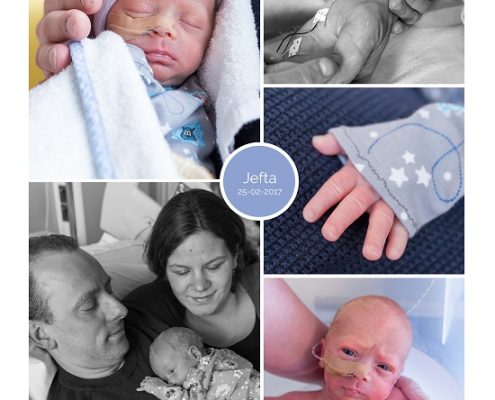 Jefta prematuur geboren met 32 weken, Groene Hart ziekenhuis Gouda