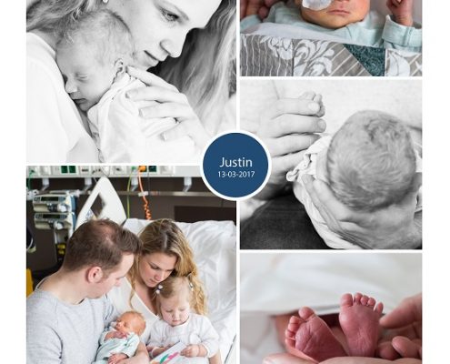Justin prematuur geboren na 33 weken en 5 dagen, Jeroen Boschziekenhuis