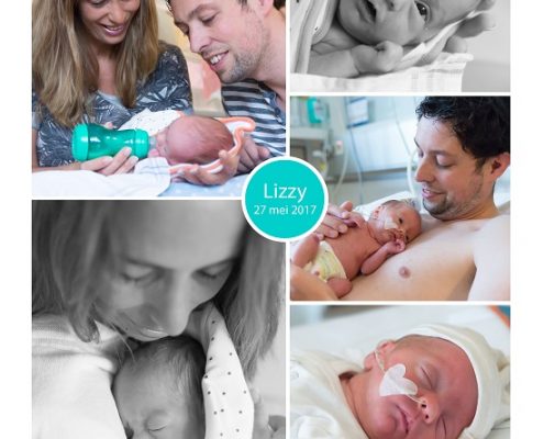 Lizzy prematuur geboren met 31 weken, weeenremmers, longrijping, MMC VEldhoven, NICU, spoedkeizersnede