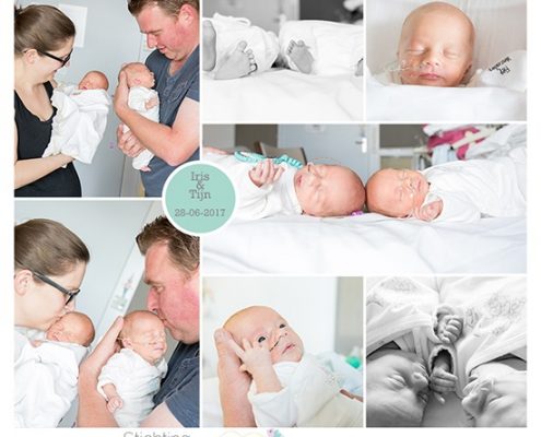 Iris & Tijn prematuur geboren met 34 weken en 1 dag, tweeling, Maasziekenhuis, flesvoeding, keizersnede