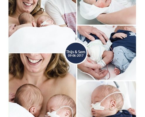Thijs & Sem prematuur geboren met 29 weken en 1 dag, Juliana Kinder Ziekenhuis, tweeling, weeenremmers
