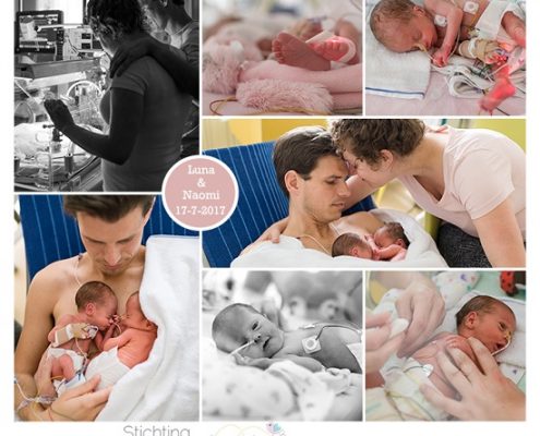 Luna & Naomi prematuur geboren met 32 weken en 1 dag, tweeling, couveuse, NICU, MMC Veldhoven