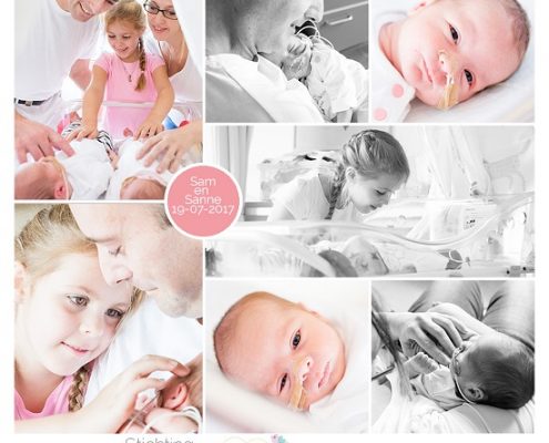 Sam & Sanne prematuur geboren met 33 weken en 4 dagen, Amphia Breda, tweeling, couveuse