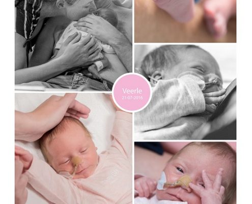 Veerle prematuur geboren met 34 weken, Radboud ziekenhuis, gebroken vliezen, borstvoeding, sondevoeding, buidelen