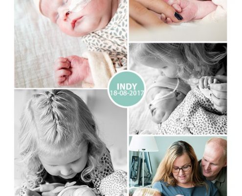 Indy prematuur geboren met 35 weken, AMC, hielprik, nieraandoening