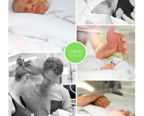 Lyenn prematuur geboren met 30 weken en 2 dagen, weeenremmers, longrijping, UMCG, Martini ziekenhuis