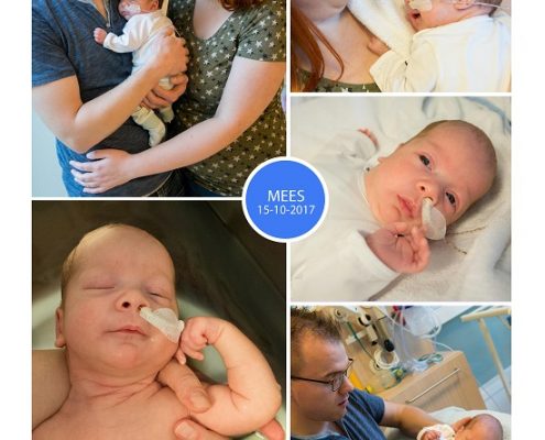 Mees prematuur geboren met 30 weken en 1 dag, Bernhoven Uden, sondevoeding