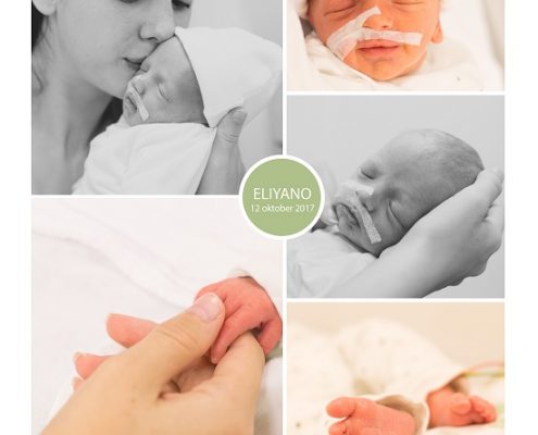 Éliyano prematuur geboren met 32 weken