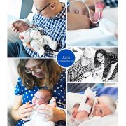 Joris prematuur geboren met 31 weken en 6 dagen, Sophia Kinder Ziekenhuis