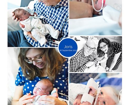 Joris prematuur geboren met 31 weken en 6 dagen, Sophia Kinder Ziekenhuis