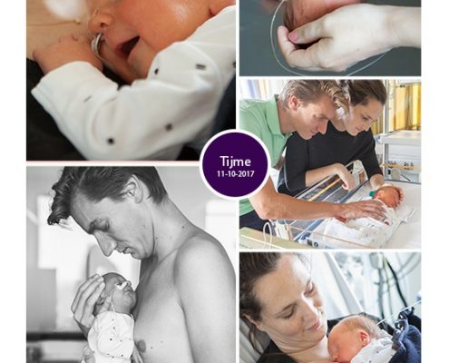 Tijme prematuur geboren met 35 weken, gebroken vliezen, Catharina ziekenhuis Eindhoven, buidelen