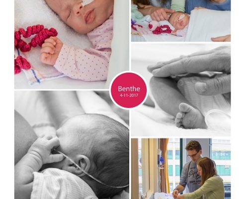 Benthe prematuur geboren met 30 weken en 2 dagen, Rijnstate ziekenhuis, medium care, Radboud UMC, sondevoeding