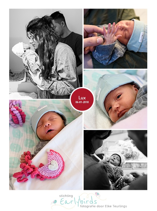 Lux prematuur geboren met 34 weken, Elkerliek ziekenhuis