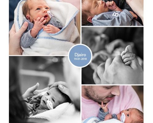 Djairo prematuur geboren met 34 weken en 6 dagen, Medisch Spectrum Twente, borstvoeding, sonde
