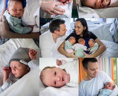 Stan, Nora & Fay prematuur geboren met 35 weken en 6 dagen, drieling, AMC, keizersnede, couveuse