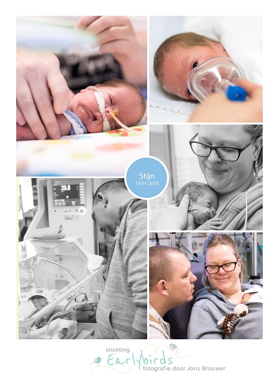 Stijn prematuur geboren met 28 weken en 3 dagen, UMCG, longrijping, weeenremmers, neonatologie, Martini ziekenhuis, couveuse