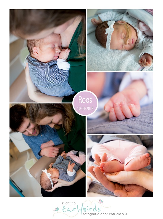 Roos prematuur geboren met 29 weken en 1 dag, Reinier de Graaf, LUMC, longrijping, keizersnede, couveuse, sondevoeding
