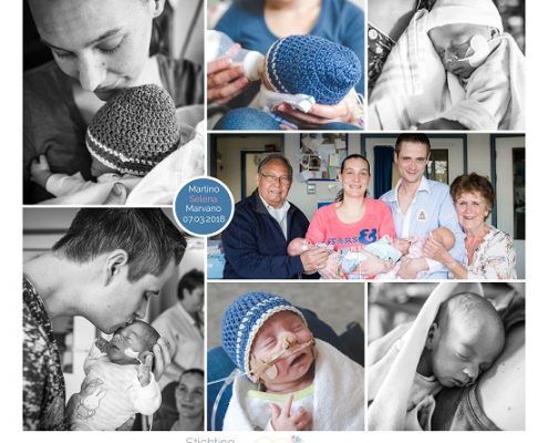 Martino, Selena en Marvano prematuur geboren met 31 weken en 1 dag, drieling, MC Zuiderzee ziekenhuis