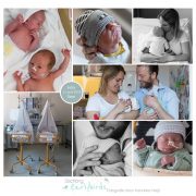Sam & Julia prematuur geboren met 33 weken, Zaans Medisch Centrum, tweeling, groeiachterstand