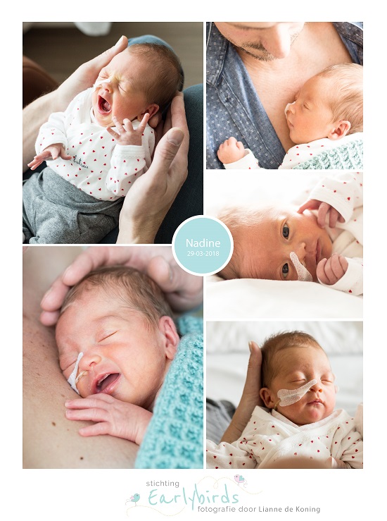 Nadine prematuur geboren met 32 weken en 5 dagen, buidelen, borstvoeding, Tummy Tub, sonde, gebroken vliezen, couveuse