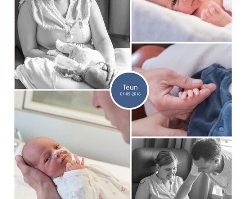 Teun prematuur geboren met 34 weken en 5 dagen, Amphia Breda, vroeggeboorte, couveuse, sondevoeding