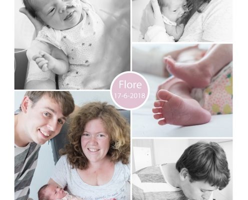 Flore prematuur geboren met 34 weken en 5 dage, Catharina ziekenhuis Eindhoven, keizersnede, sondevoeding