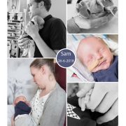 Sam prematuur geboren met 33 weken, VieCuri Venlo, vroeggeboorte, sonde