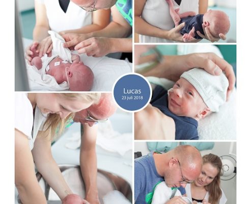 Lucas prematuur geboren met 31 weken, sonde, vroeggeboorte, HELLP sydroom