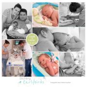 Luuk & Lexie prematuur geboren met 33 weken, tweeling, weeenremmers, longrijping, Elkerliek, buidelen, sonde