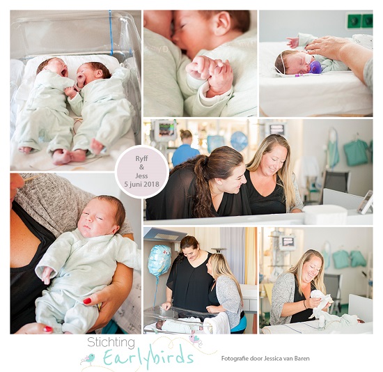Ryff & Jess prematuur geboren met 30 weken en 3 dagen, tweeling, Amstelland Amstelveen, sonde